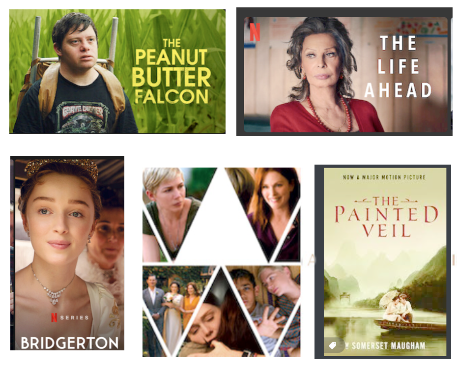 Let's discuss films and series we have recently enjoyed.