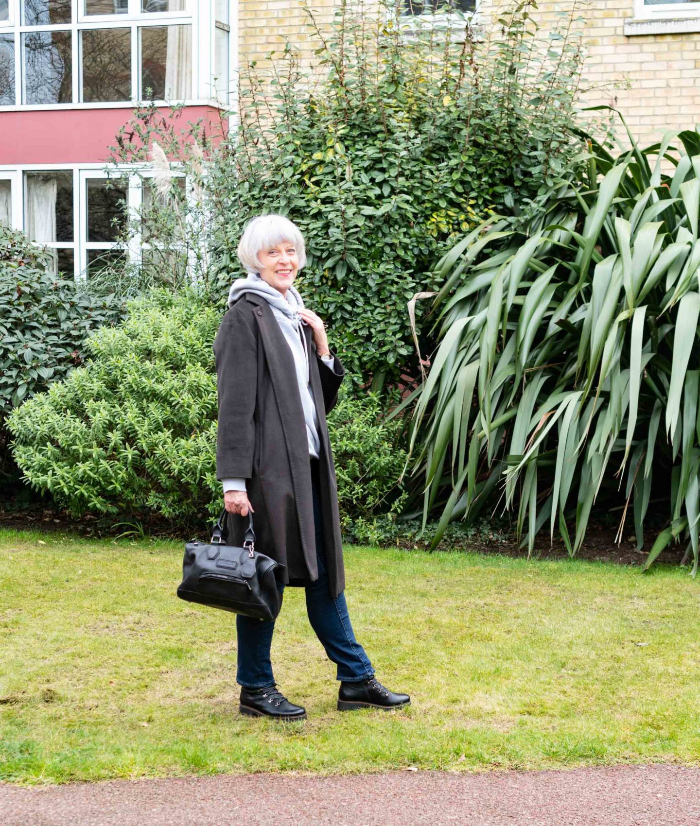 Dressing down a classic coat