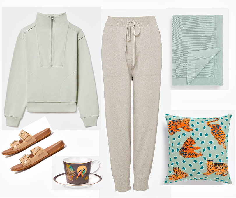 Comfortable clothes to lounge in.