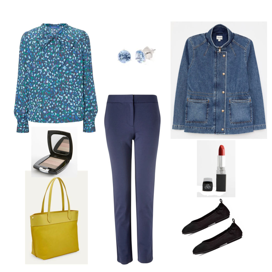 How to restyle last seasons blouse