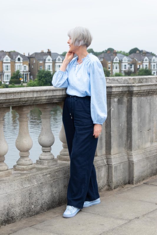 How a feminine blouse can give your wardrobe a lift.
