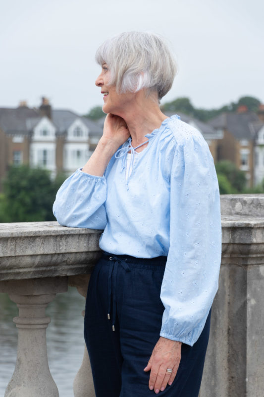 How a feminine blouse can give your wardrobe a lift.