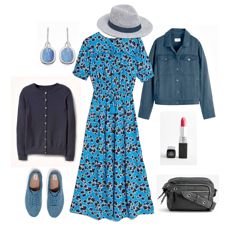 an outfit to wear now and into autumn.