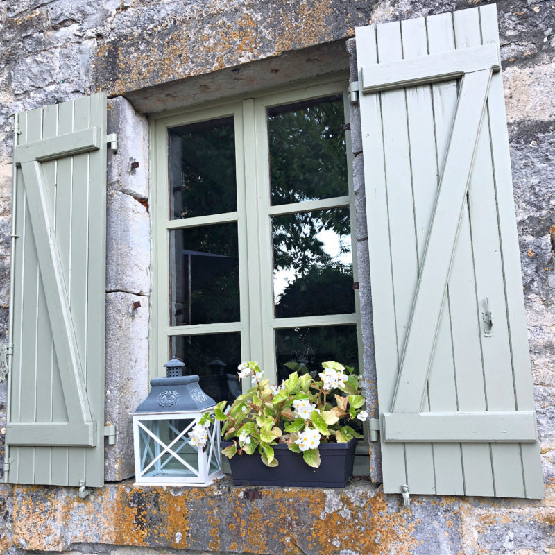 Classic french shutters