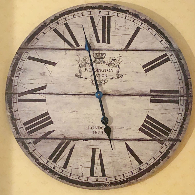 Antique clock 1879