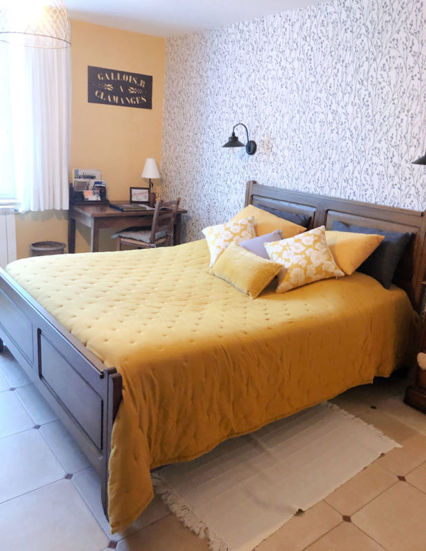 Traditional French bed