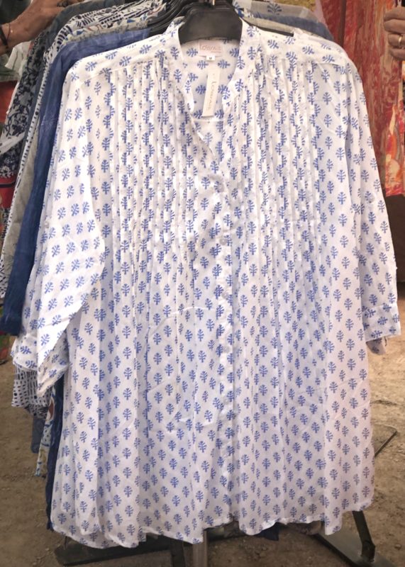 Summer smock top