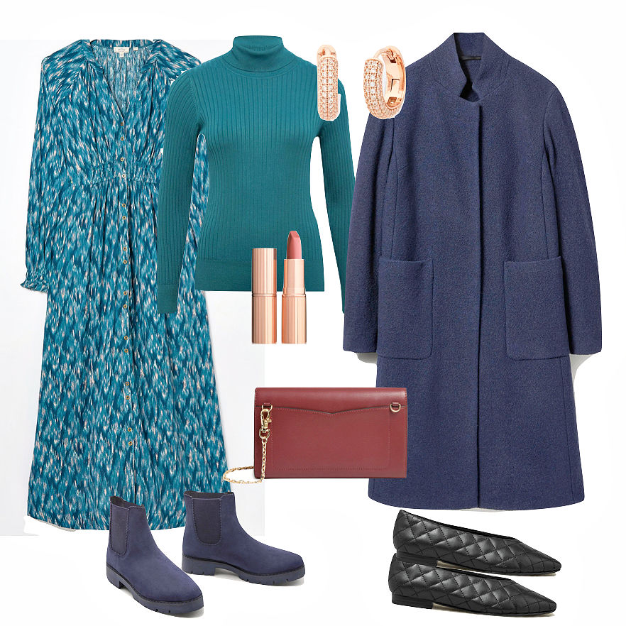 How to adapt a maxi dress for all seasons