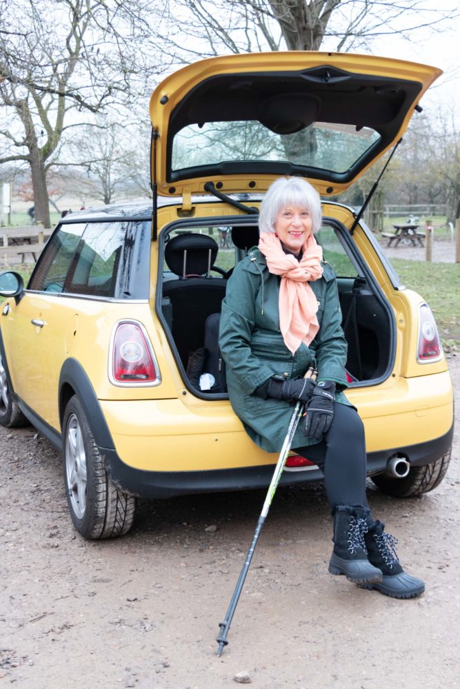 Nordic walking winter outfit
