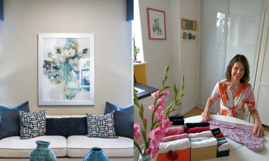 Learn to de-clutter and keep things tidy
