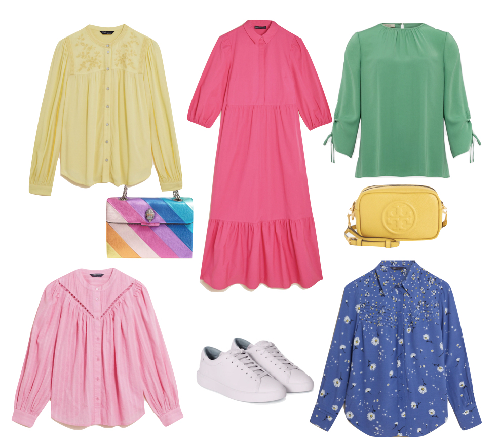 How to adopt new Spring colours into your wardrobe