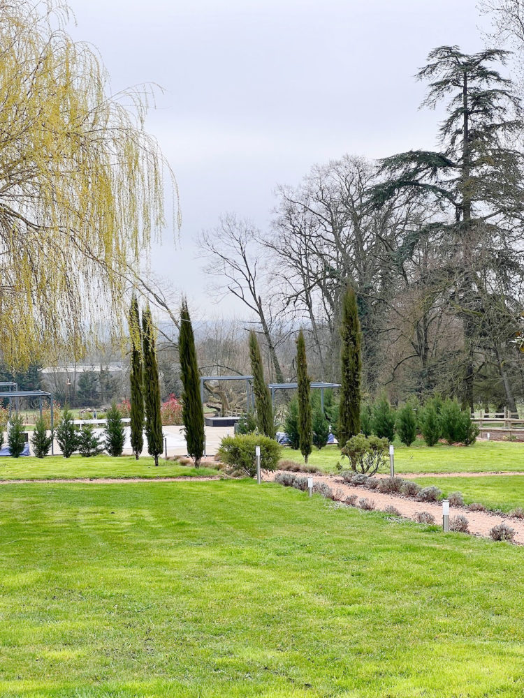 The garde at Le Domaine