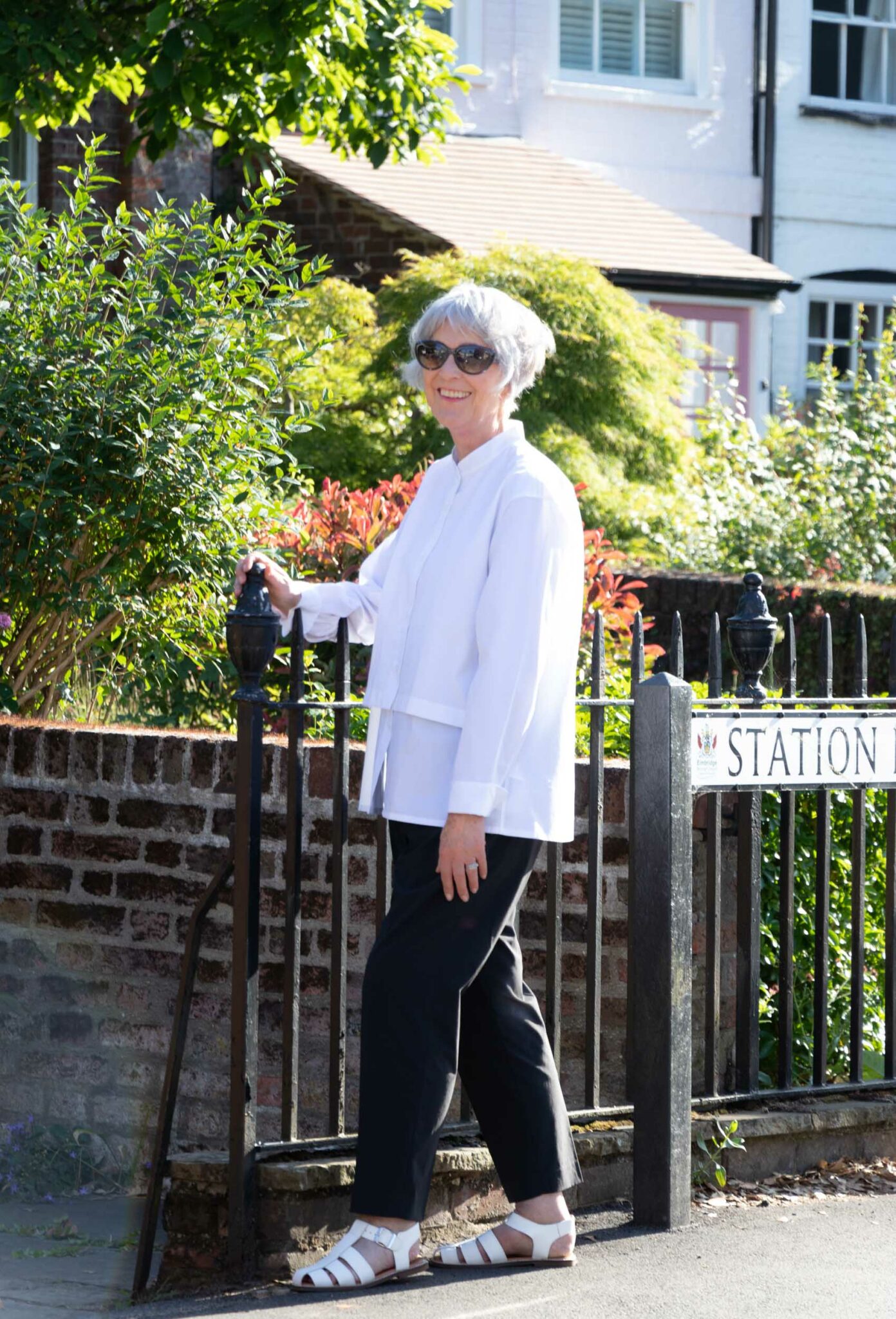 How to team black and white for a fresh look