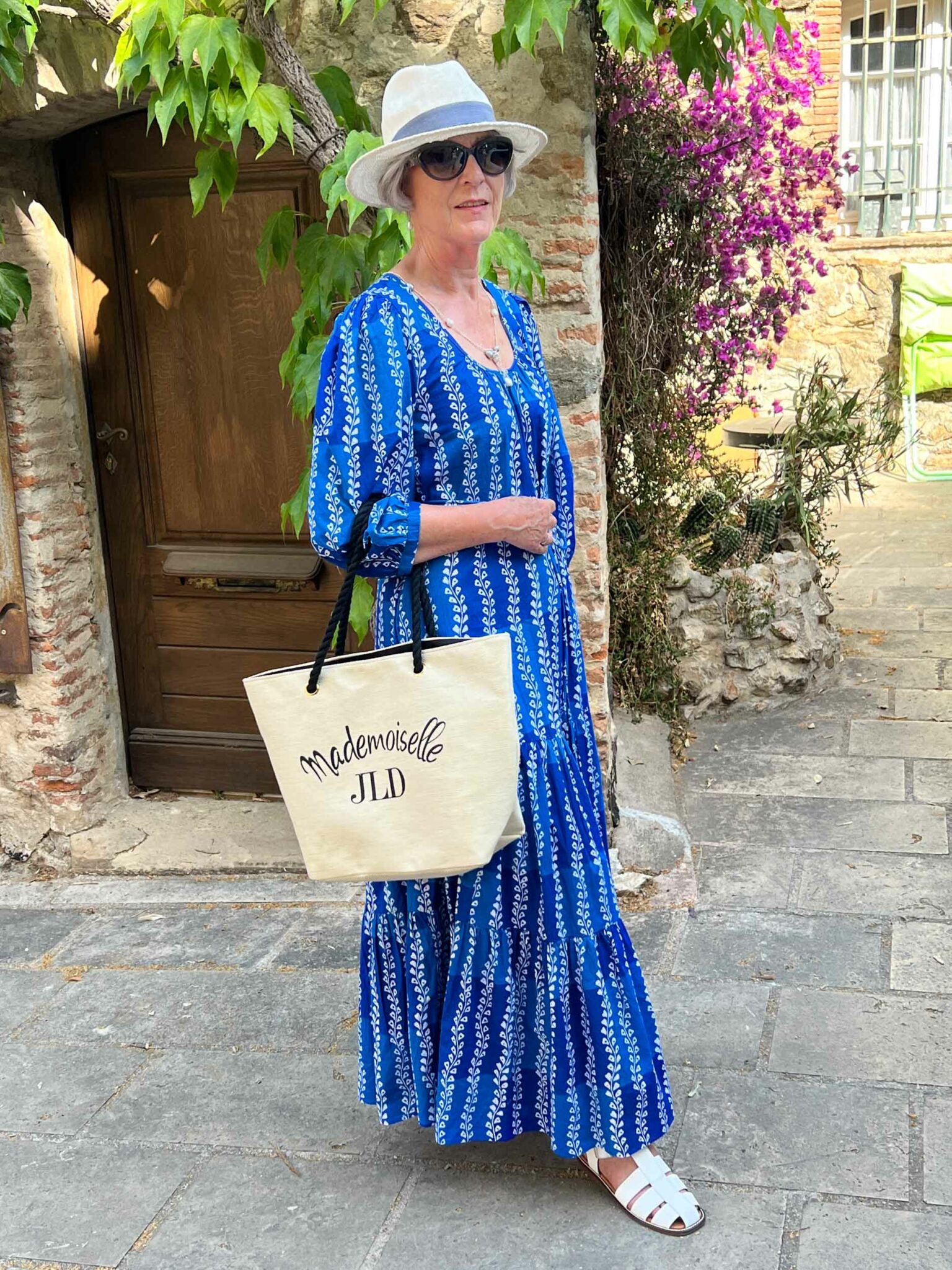 Summer maxi dress and holdall