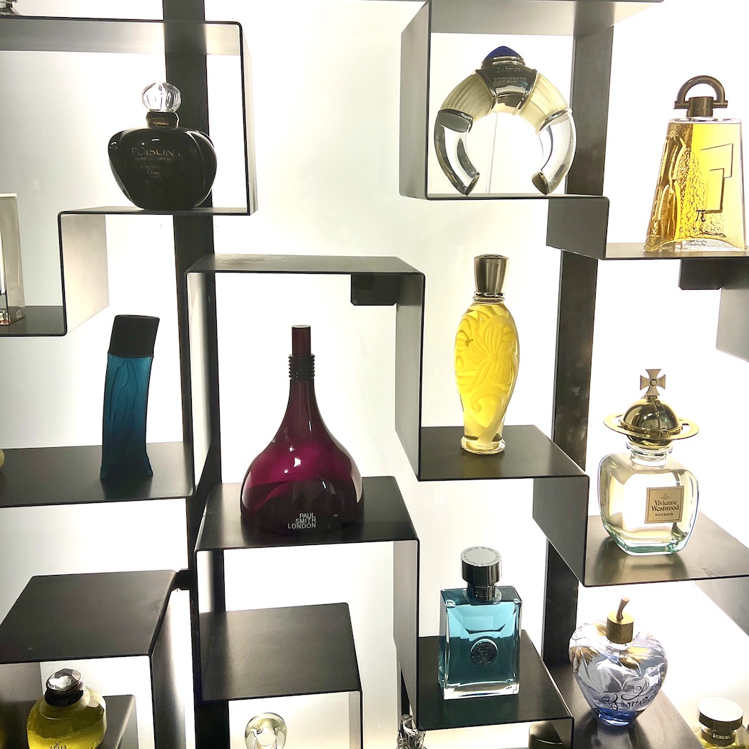 Perfume bottles in the Museum