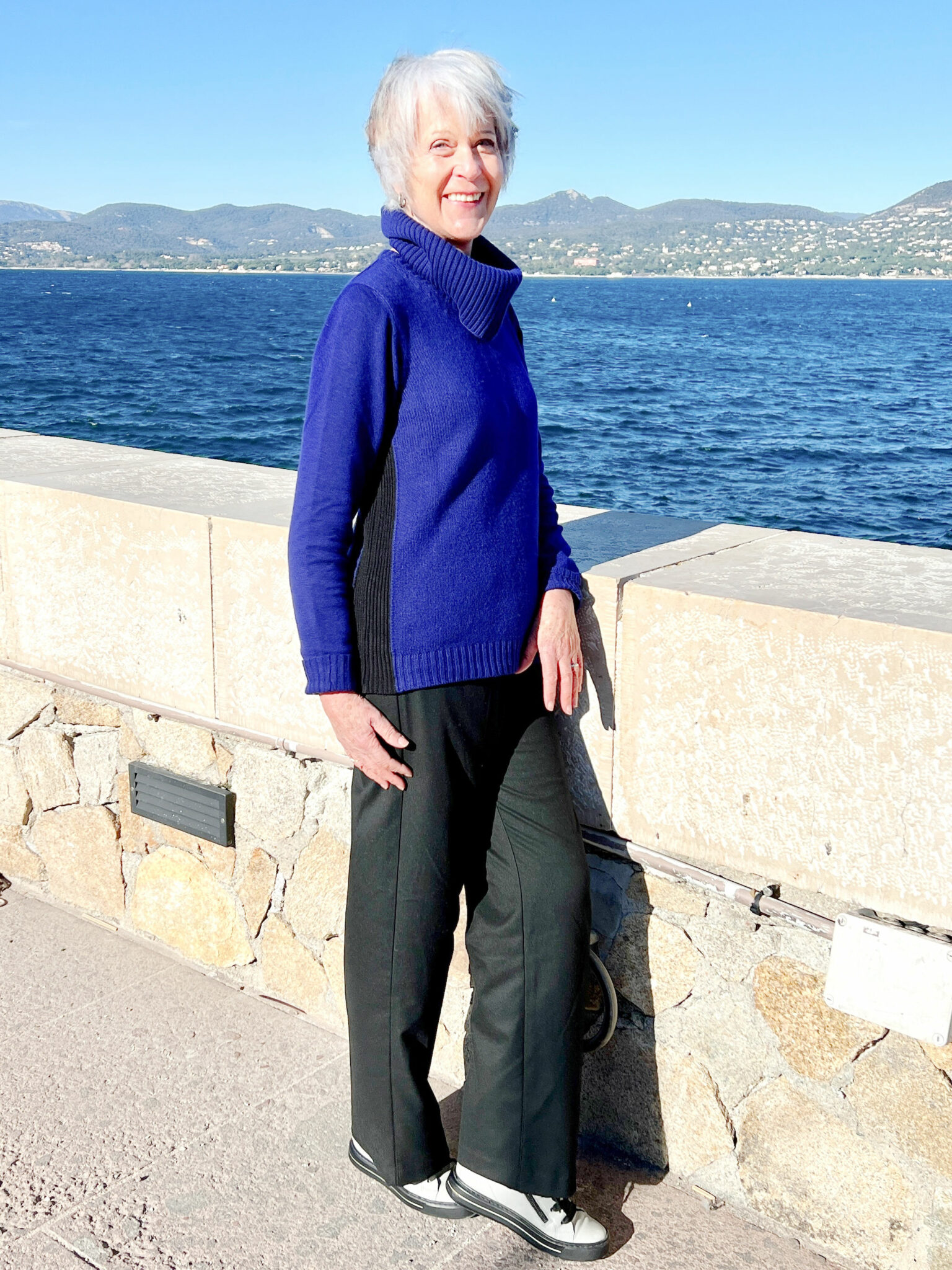 Warm sweaters for windy days