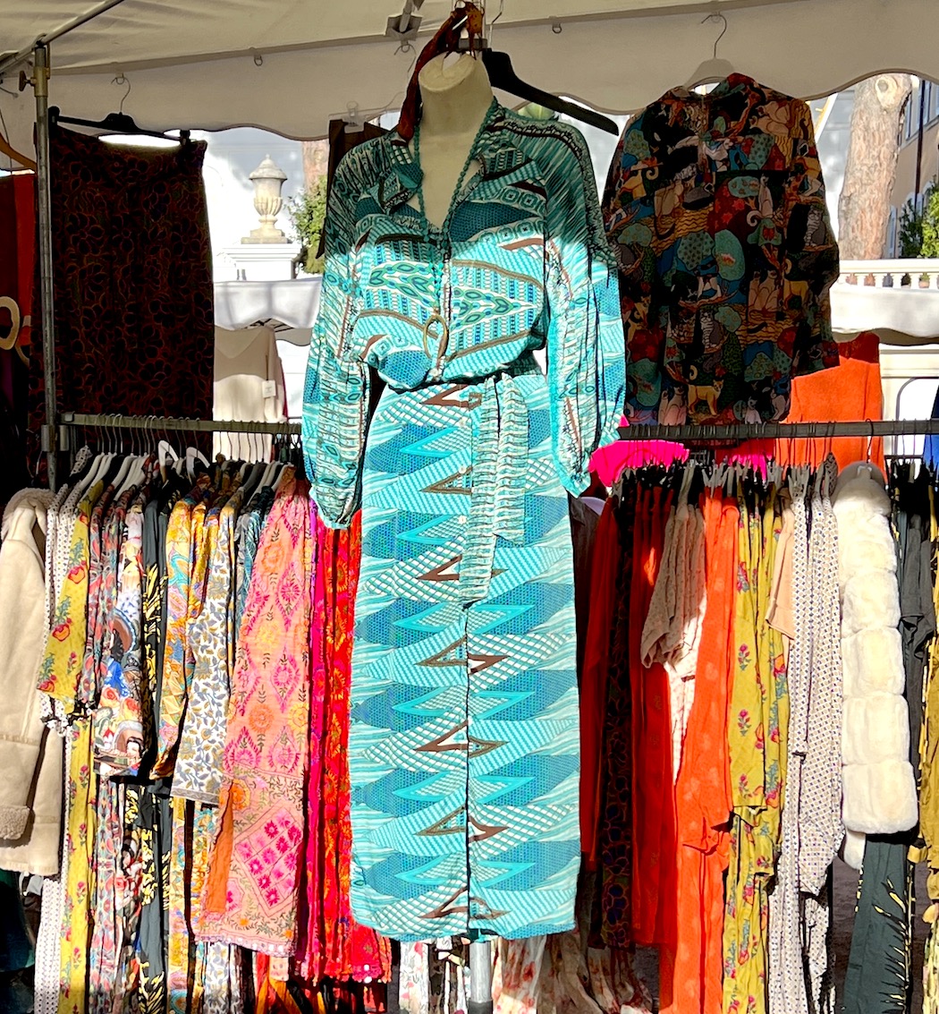 Turquoise maxi dress