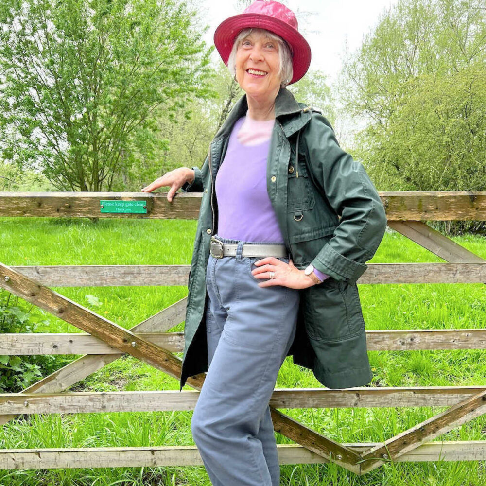 Anorak and rain hat