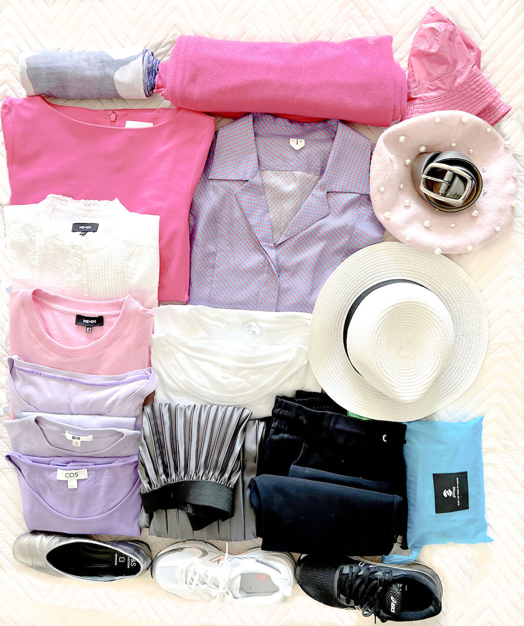 Capsule wardrobe for visit to Como Italy