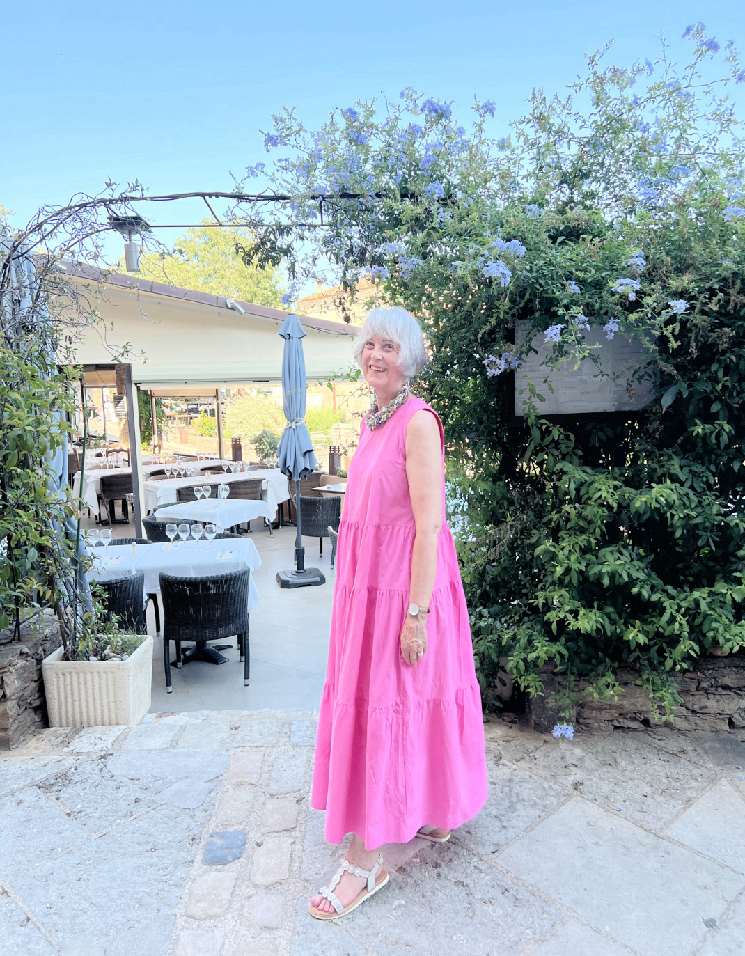 How to style a cotton maxi dress three ways
